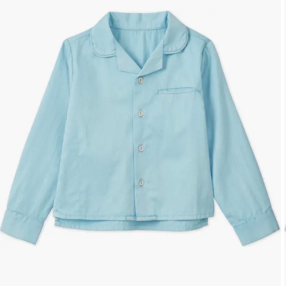 LS Organic Cotton Woven Collared Shirt